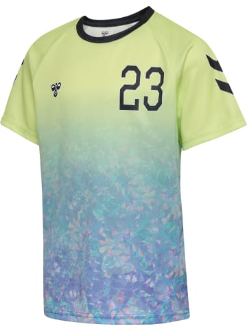 Hummel Kurze Hose Anzug Hmlshimmer Kinder in SHADOW LIME/BLACK
