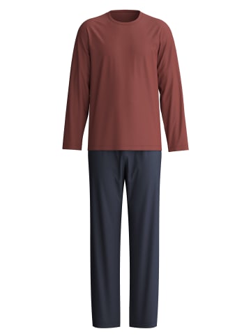 Calida Pyjama in brick red