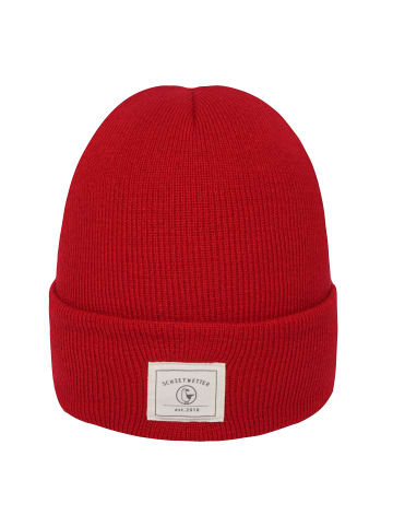 SCHIETWETTER Wintermütze Beanie in rot