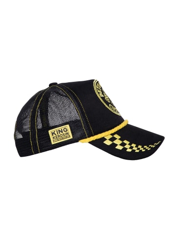 King Kerosin King Kerosin Trucker Cap Detonation Customs in schwarz