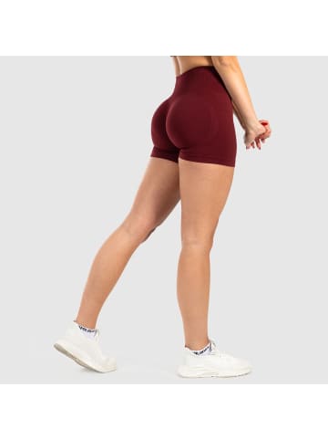 SMILODOX Shorts Issy Scrunch in Bordeaux
