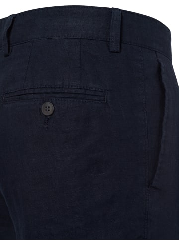 Nils Sundström Leinenhose in marine