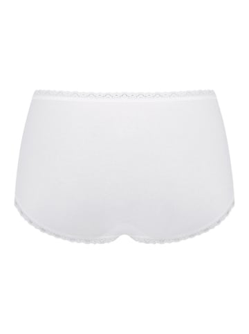 Sloggi Baumwolle, Single-Jersey Hüftslip 3er-Pack 24/7 Cotton Lace in weiß