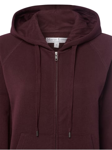 Marie Lund Kapuzenjacke in aubergine - 0006