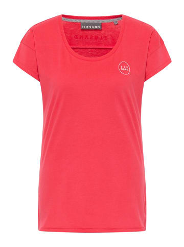 ELBSAND T-Shirt 'Ragne' in rot