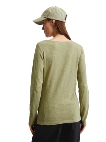 Marc O'Polo Longsleeve regular in smooth sage