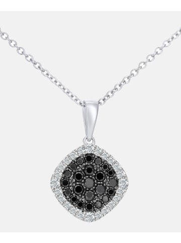 Diamant L'éternel Halskette mit Anhänger aus 750 Weißgold mit 0.40 Karat Diamant