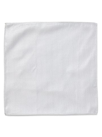 Finshley & Harding London Krawatte und Einstecktuch in silber - 0007