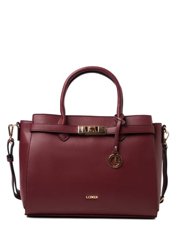 L.Credi Handtasche Konstanze in bordeaux - 0001
