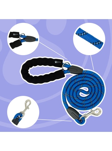Reichstadt RS Pets Hundeleine Nylon in Blue