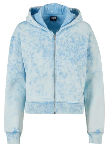 Urban Classics Urban Classics Zip-Kapuzenpullover in balticblue