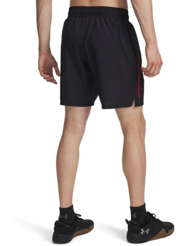 Under Armour Sportshorts "Tech Woven Wordmark Shorts" in Schwarz