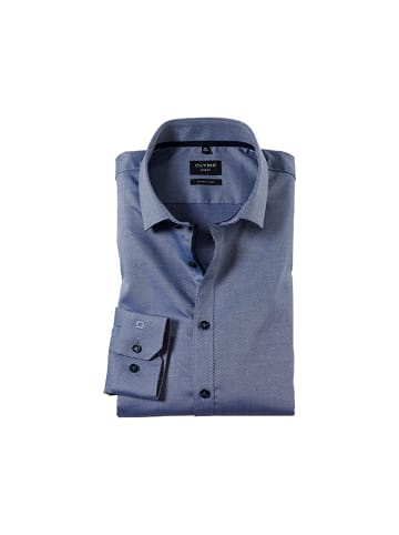 OLYMP  Langarm Freizeithemd für Herren in royalblau in royalblau