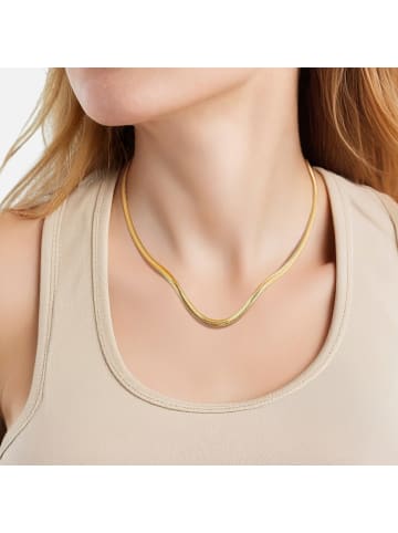 Glanzstücke München Kette aus Sterling Silber in gelbgold