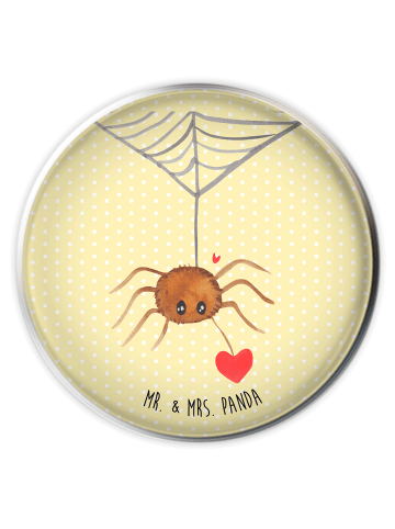 Mr. & Mrs. Panda Stöpsel Spinne Agathe Liebe ohne Spruch in Gelb Pastell