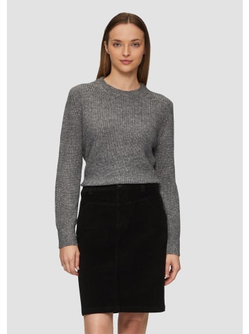 s.Oliver Strickpullover langarm in Grau
