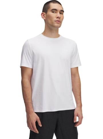 Under Armour Sportshirt "Launch Elite Shortsleeve" in Weiß