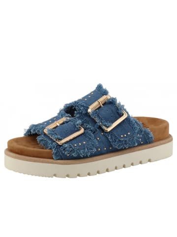 MUSTANG SHOES Pantolette in Blau