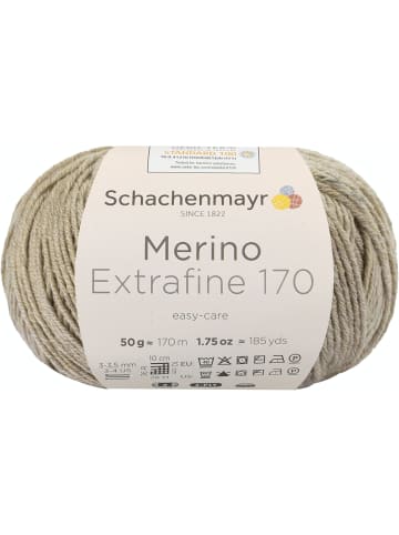 Schachenmayr since 1822 Handstrickgarne Merino Extrafine 170, 50g in Beige Meliert