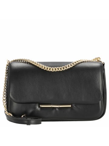 Seidenfelt Lesja - Umhängetasche 27 cm (black/gold) in schwarz gold