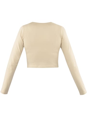 Janice Noia in Beige/Weiß