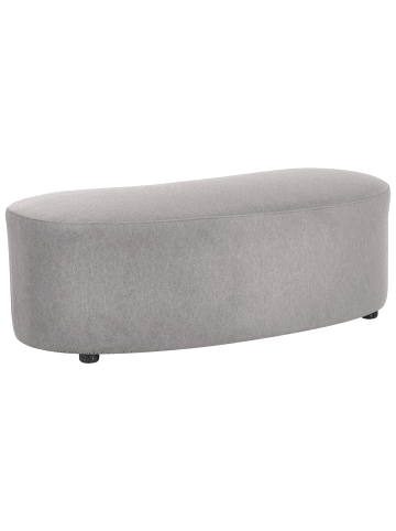 Beliani Ottomane AMAL in Grau - (W) 120 x (H) 41 x (L) 54 cm
