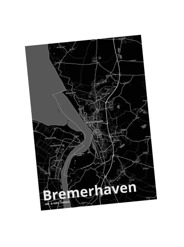 Mr. & Mrs. Panda einzelkarte Bremerhaven mit Spruch in Keine Angabe