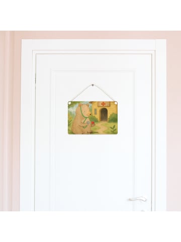 Mr. & Mrs. Panda Schild Bär Arzt Design ohne Spruch in Weiß