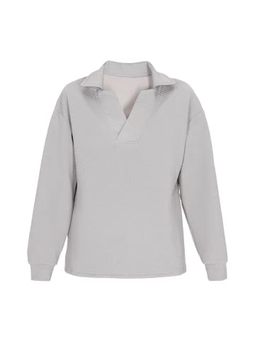 Swirly Blouse in Light Grey