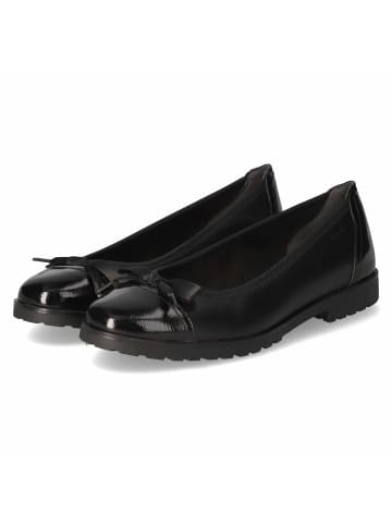 Tamaris Ballerina in schwarz