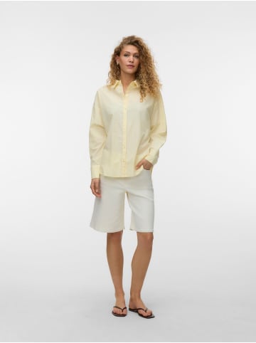 Vero Moda Popelin Hemd in Flan