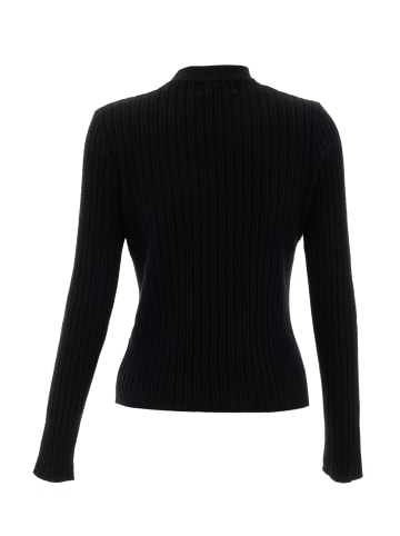 NAEMI Damen Strickjacke in Schwarz
