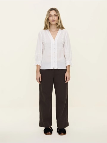 Odd Molly Shirt Garden in LIGHT CHALK