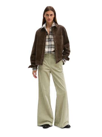 Marc O'Polo Cordbluse regular in Burnt Coffee