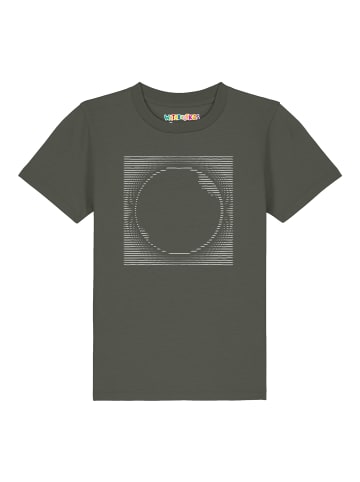 wat? Apparel T-Shirt Sonnenfinsternis in Khaki