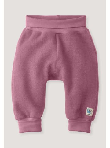 Hessnatur Wollfleece Hose Regular in wildrose