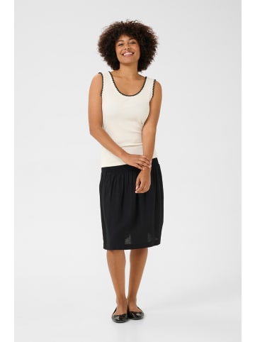 Cream Jerseytop CRRibba Slim fit in Marshmallow