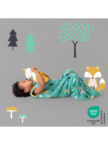 Schlummersack Bio Babyschlafsack, 1.0 TOG in Orange