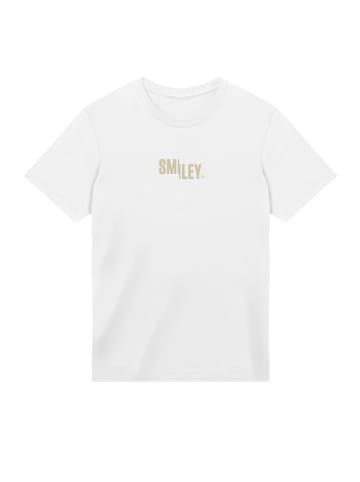F4NT4STIC T-Shirt SMILEY Beige in weiß