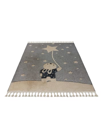 Teppich Boss Kurzflor Teppich Malte 418 in Grau