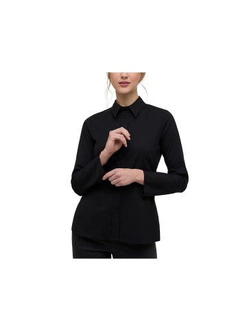 Eterna Langarmbluse für Damen in schwarz in schwarz