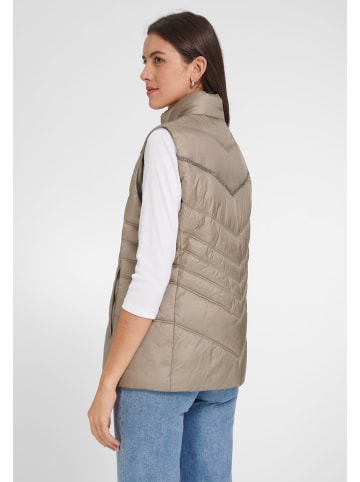 ANNA AURA Steppweste Vest in rauchgrau