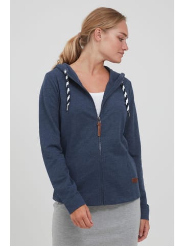 Oxmo Kapuzensweatjacke in blau