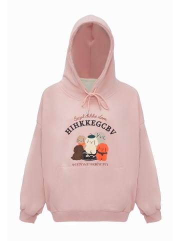 Homebase Kapuzenpulli in Pink