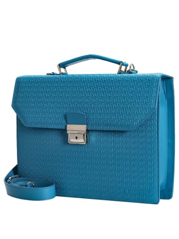 Davidoff Icon - Aktentasche 37 cm (black) in turquoise