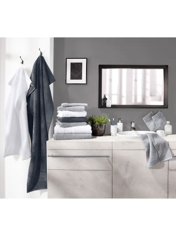 Erwin Müller Frottier Gästetuch 2er-Pack Konstanz in silber