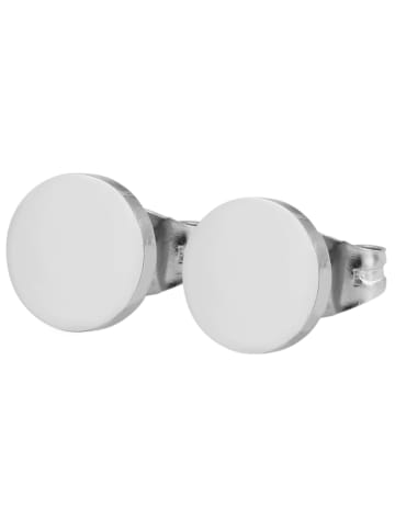 Adeliás Damen Ohrringe – Ohrstecker aus Edelstahl in silber