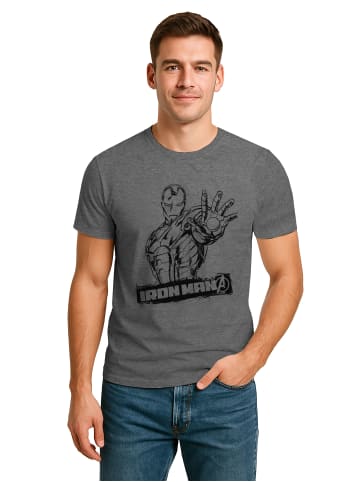 United Labels Marvel T-Shirt - Iron Man in grau