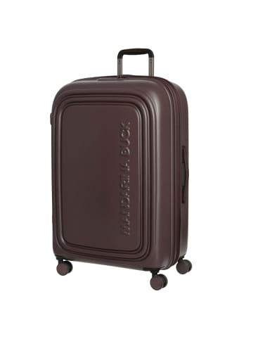Mandarina Duck Logoduck+ - 4-Rollen-Trolley 74 cm L erw. (deep blue) in choco ice