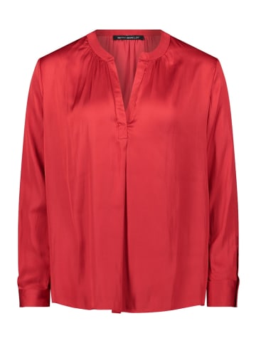 Betty Barclay Satin-Bluse in Rot